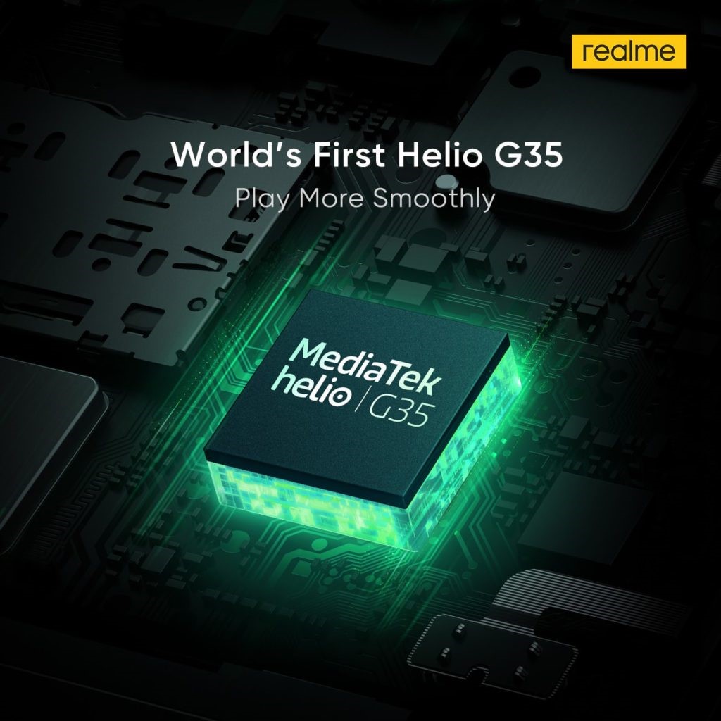 Первым в мире смартфоном на чипе MediaTek Helio G35 станет Realme C11