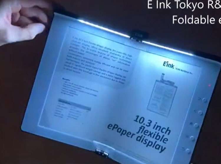 Все побежали и я побежал: E Ink представила 10,3-дюймовую складную электронную бумагу