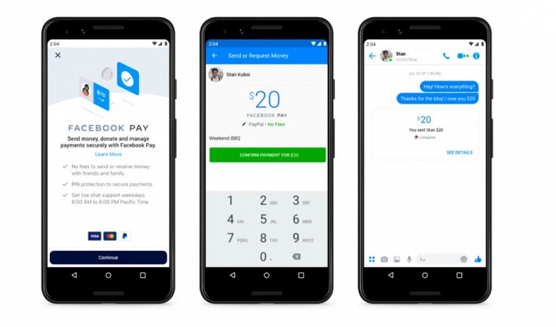 Платёжная система Facebook Pay заработала в России
