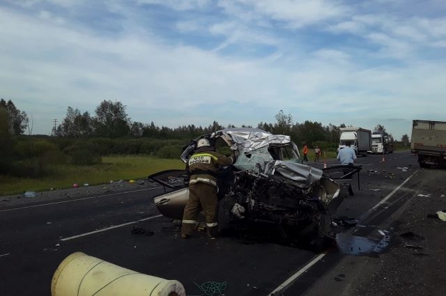 В Омской области жертвами ДТП стали три человека