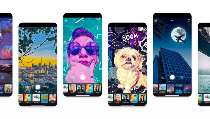 Вышло приложение-камера Photoshop Camera с бесплатными фильтрами и эффектами
