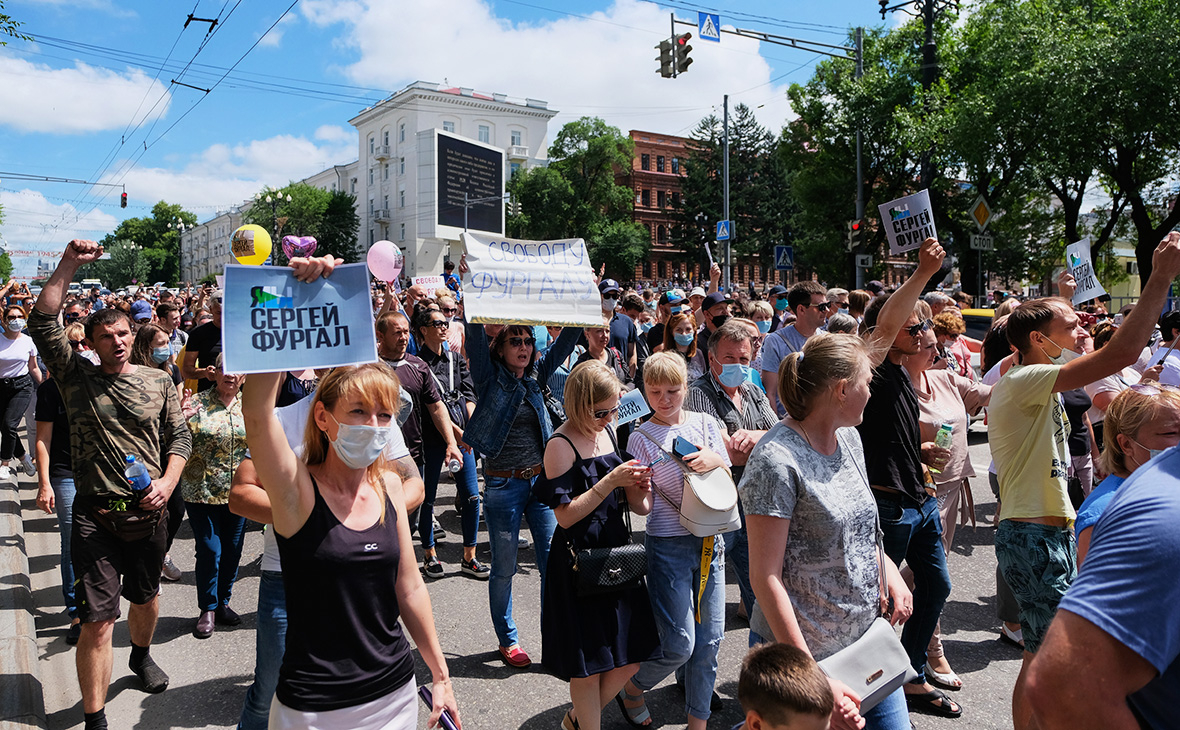 Пресс-секретарь Фургала сообщила об угрозах уголовным делом из-за митинга