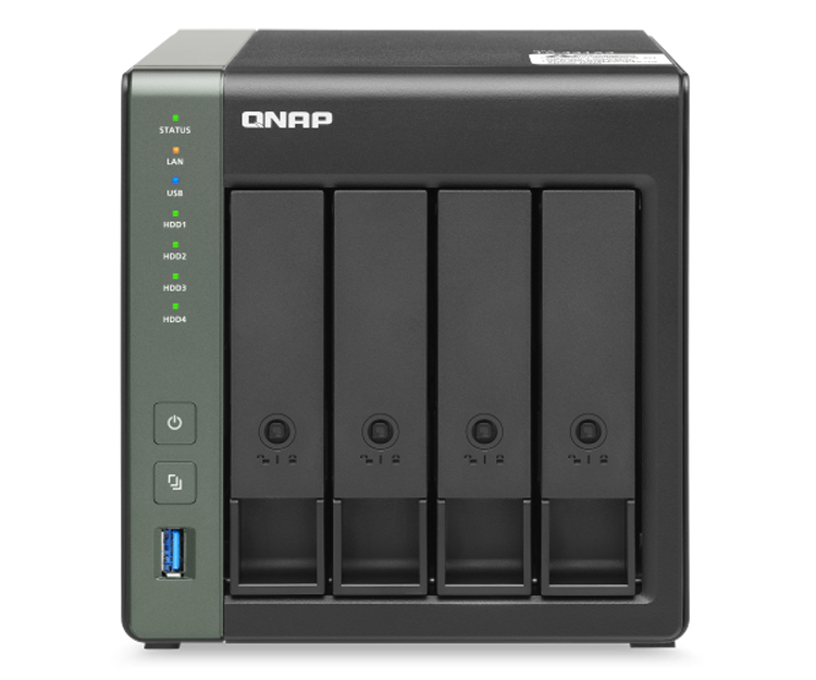 NAS-хранилище QNAP TS-431X3 на четыре накопителя получило порты 10GbE SFP и 2.5GbE