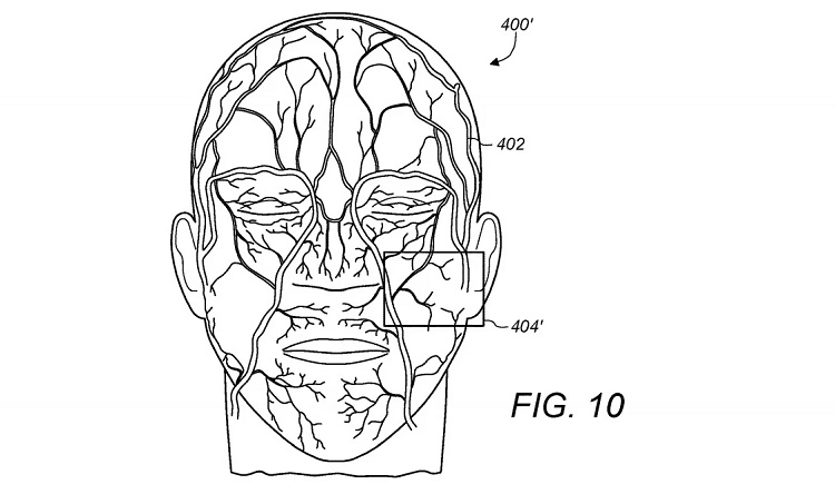 Скоро Apple Face ID научится распознавать пользователей по рисунку вен лица