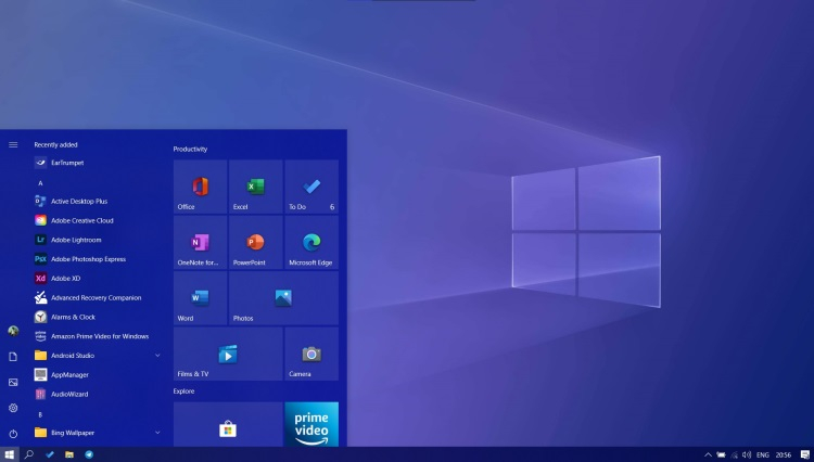 Новое меню Пуск в Windows 10 (2004) уже доступно, но есть нюансы