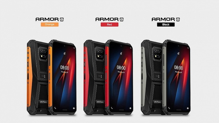 Ulefone Armor 8 5G станет первым в мире «бронированным» смартфоном с поддержкой сетей пятого поколения