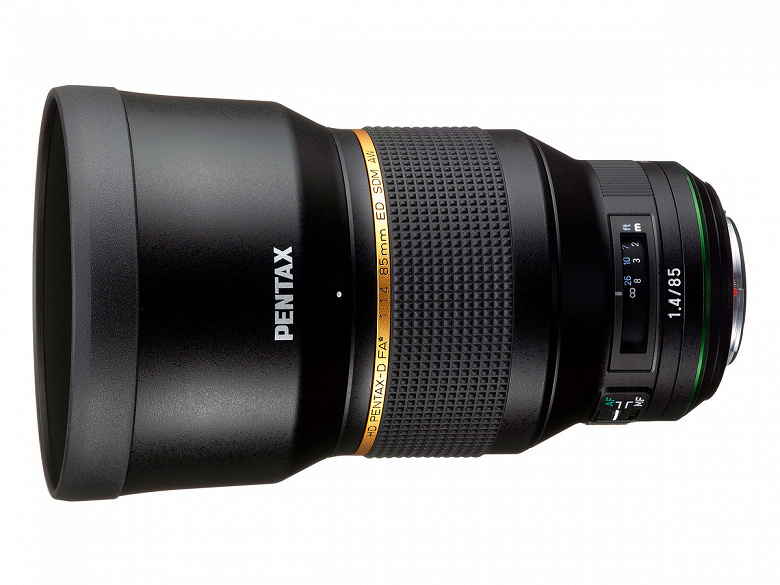 Полнокадровый объектив HD Pentax-D FA* 85mm F1.4ED SDM AW оценен в 1899 долларов