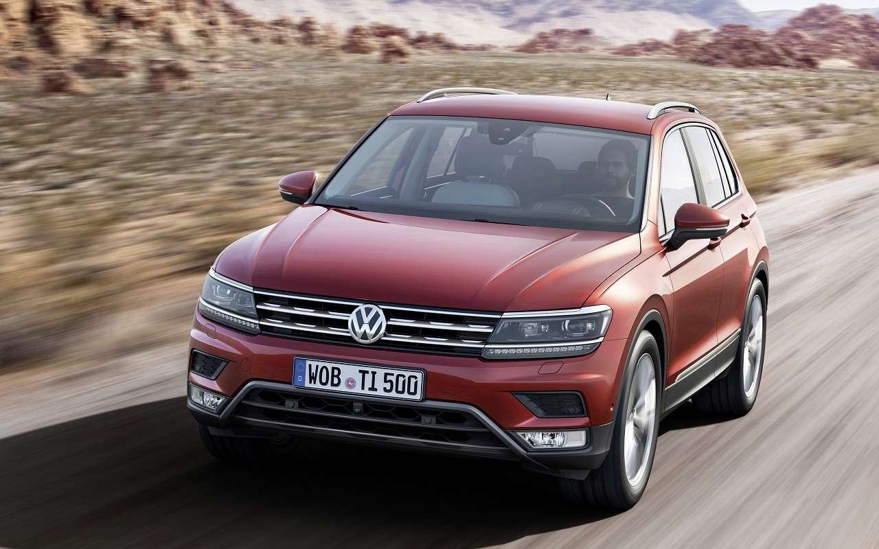 В России подорожали VW Tiguan, Passat и Touareg