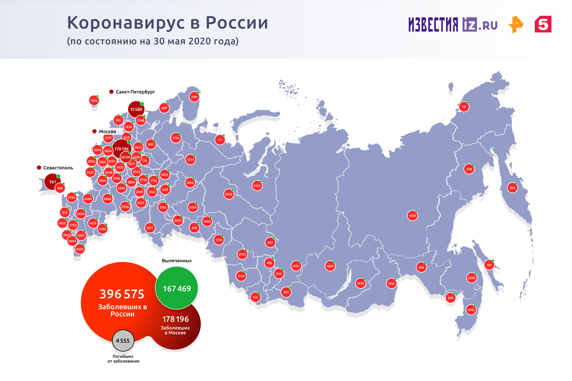 Число излечившихся от COVID-19 в Москве вновь превысило выявленные случаи