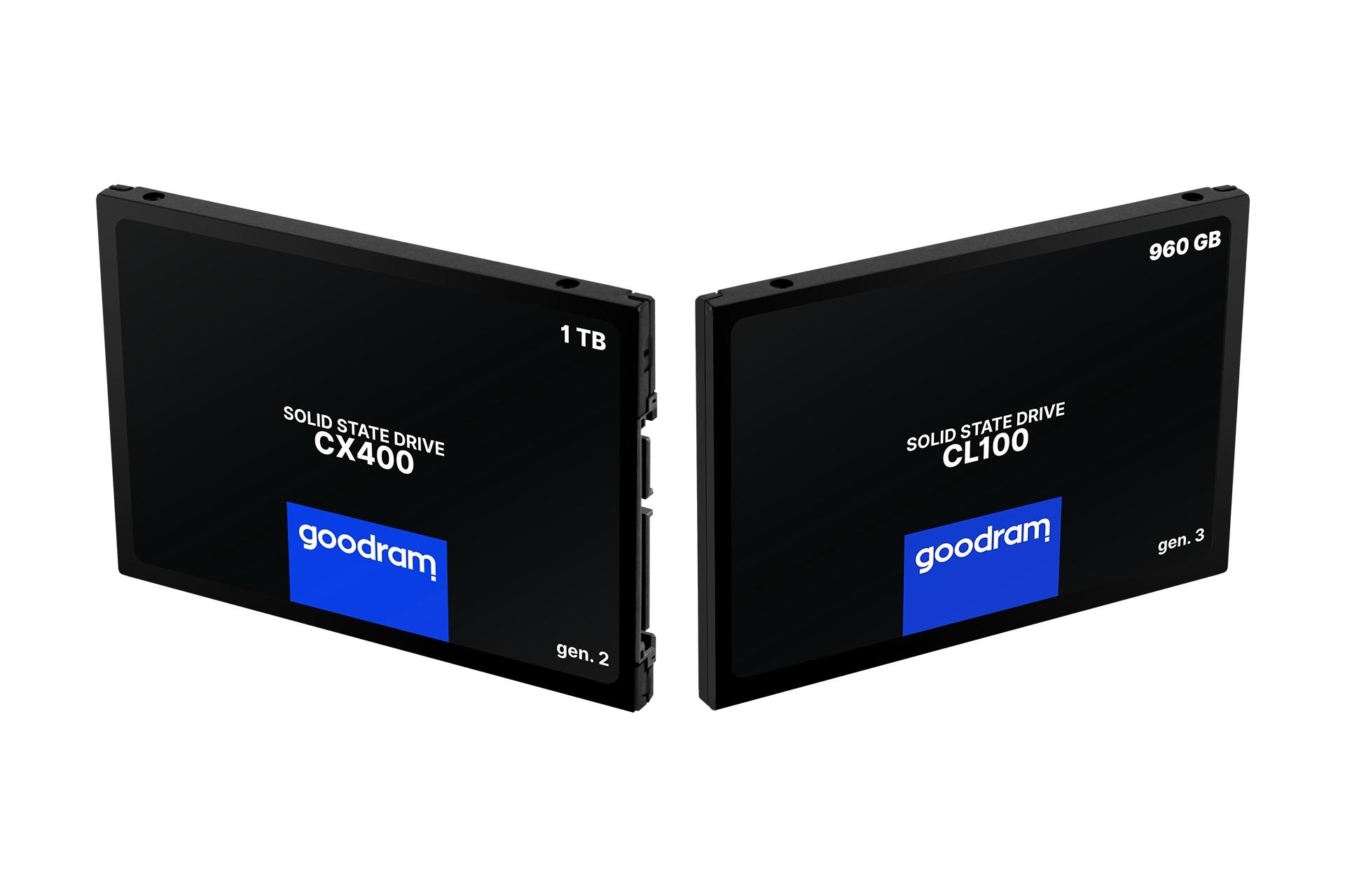 SSD GOODRAM CL100 и CX400 уже в продаже