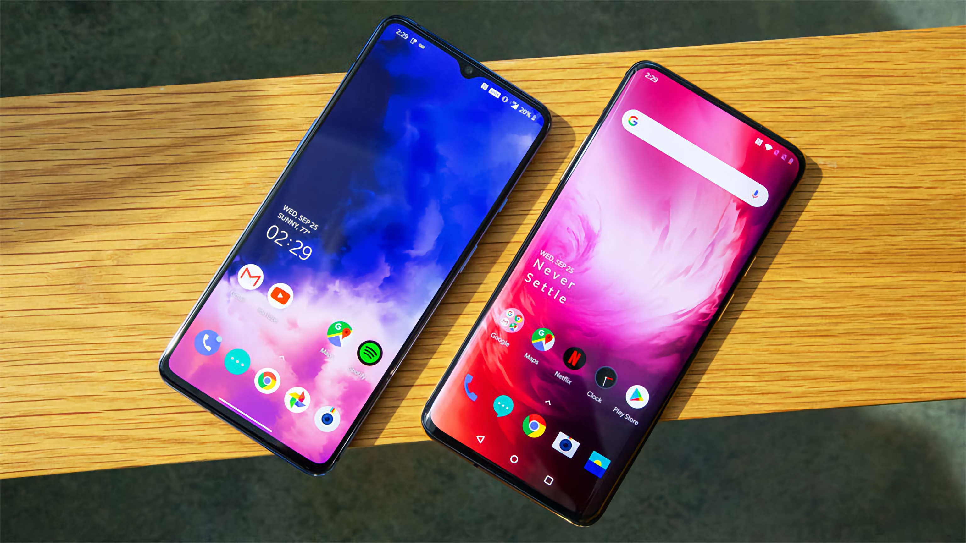 OnePlus 7T и OnePlus 7T Pro получили OxygenOS Open Beta 5: режим управления одной рукой и быстрая активация Dark Mode