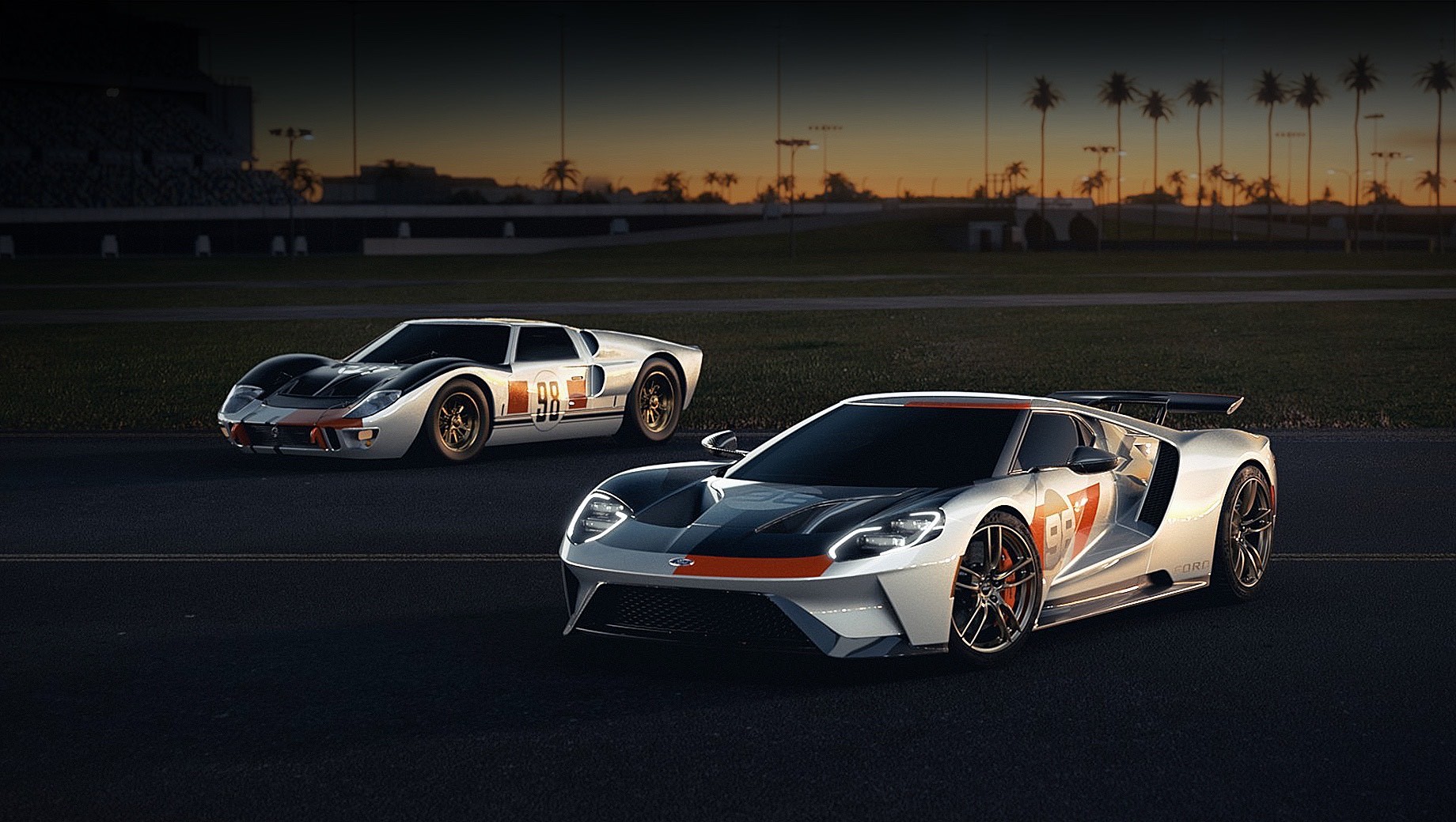 Ford GT Heritage Edition напомнил о первой победе в суточном марафоне