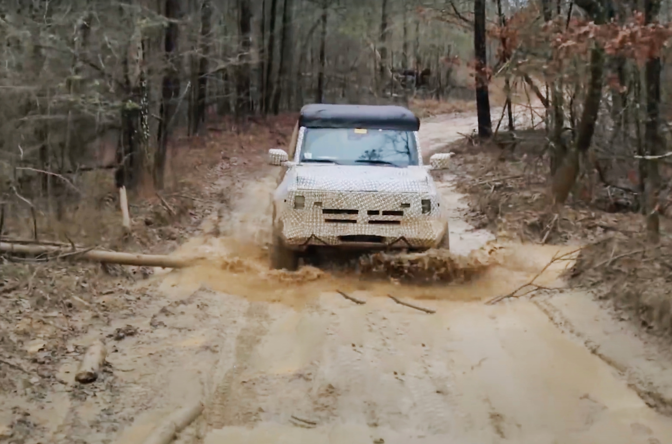 Видео: новый Ford Bronco выпустили на бездорожье