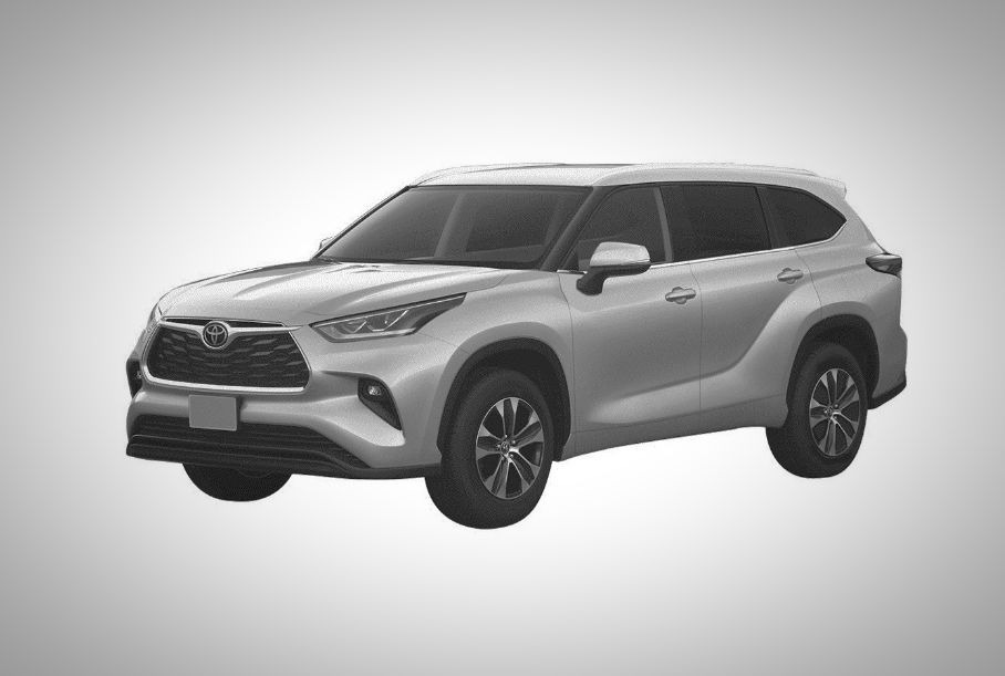 Toyota запатентовала новый Highlander для России