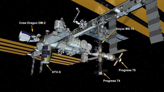 'Браво!' Рогозин поздравил NASA с успешной стыковкой Crew Dragon c МКС